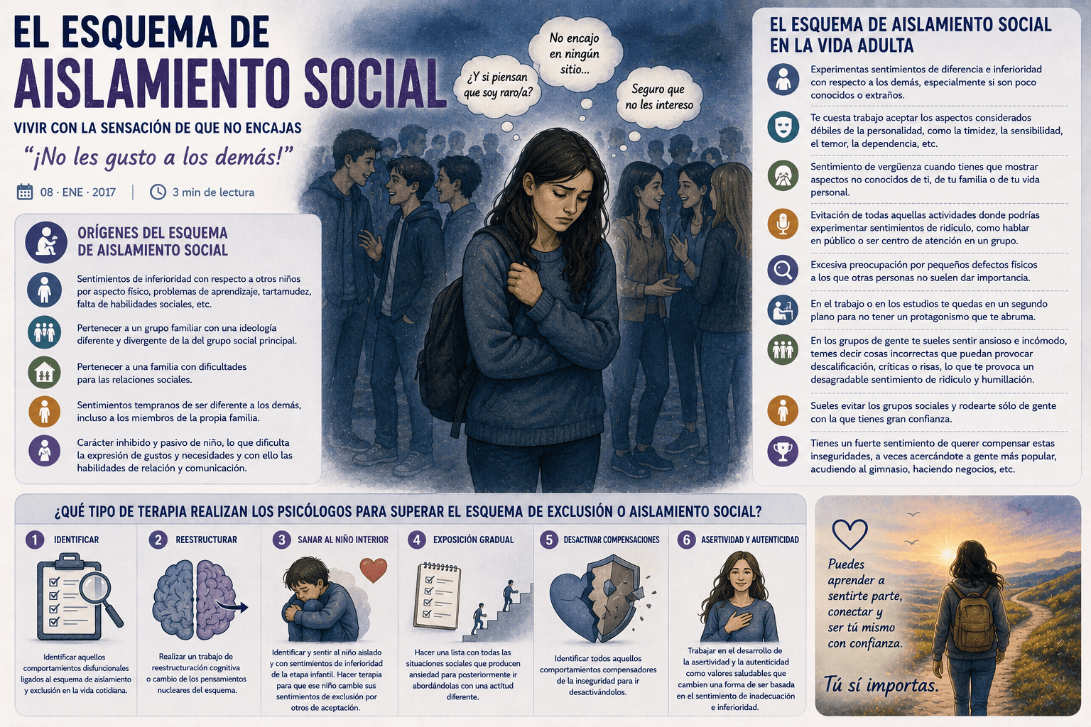 El esquema de aislamiento social