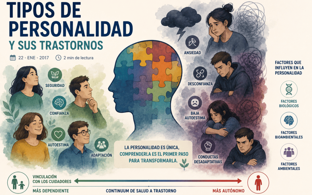 Tipos de personalidad y sus trastornos