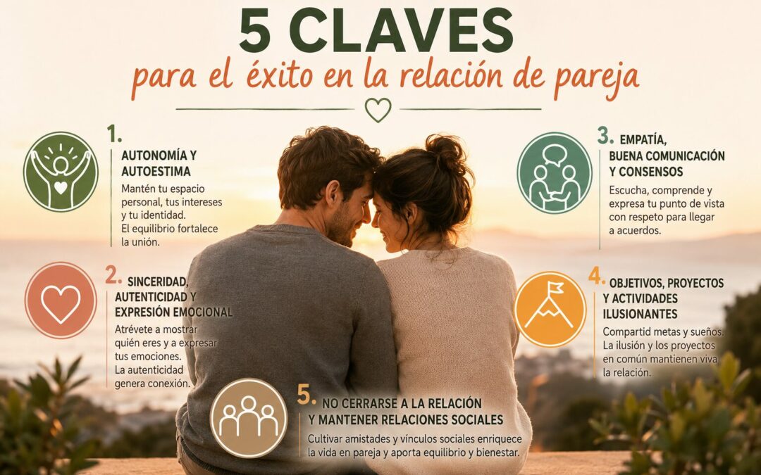 5 claves para el éxito en la relación de pareja