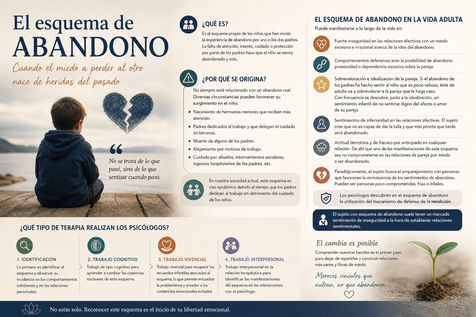 El esquema de abandono